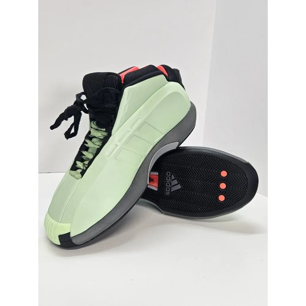 adidas Crazy 1 Kobe Bryant Basketball Shoes Mint Green Mens Size‎ 8 New W/O Box